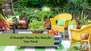 10 Beautiful Planter Box Ideas for Your Porch